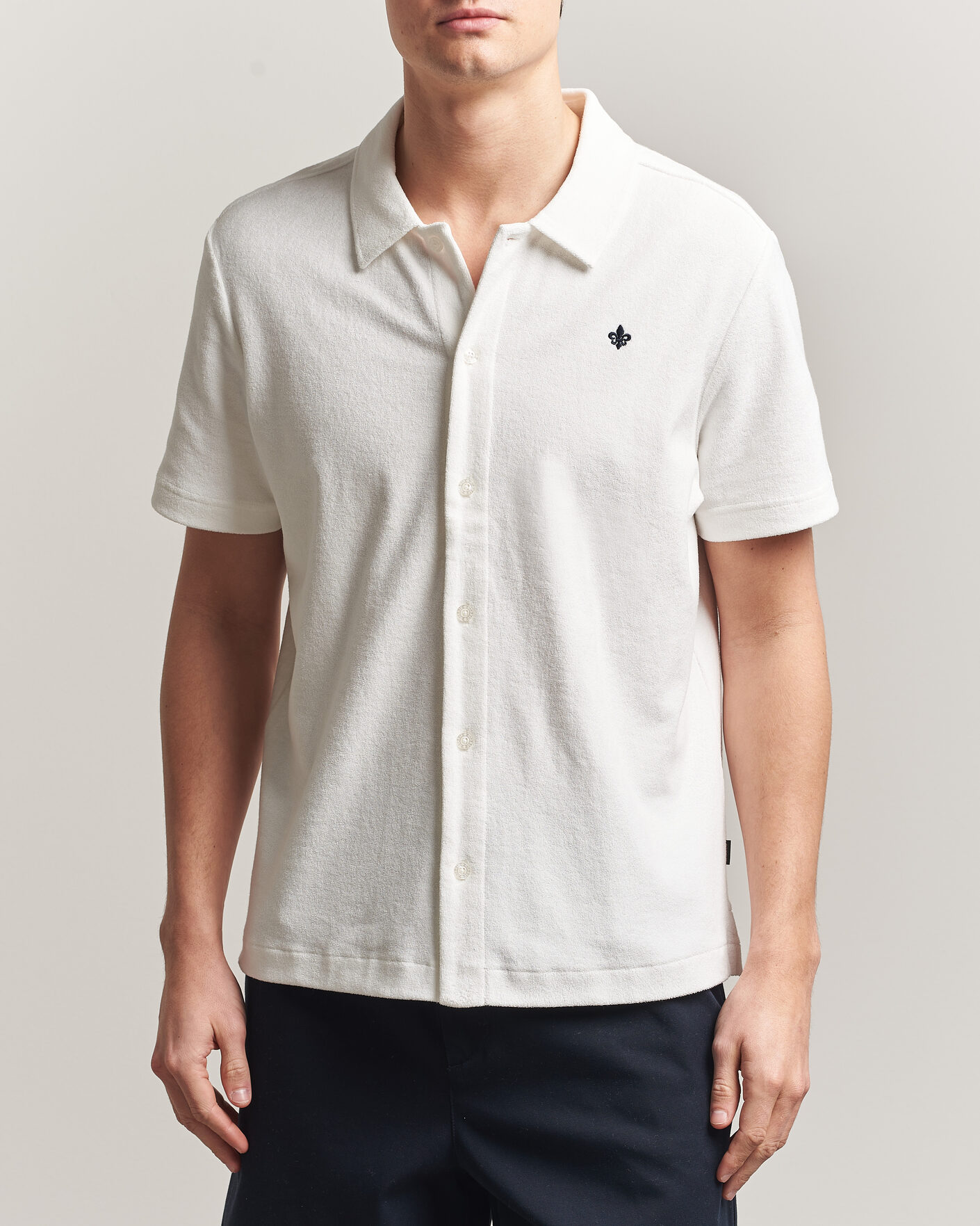 Herre | Polotrøjer | Morris | Lily Terry Shirt Off White