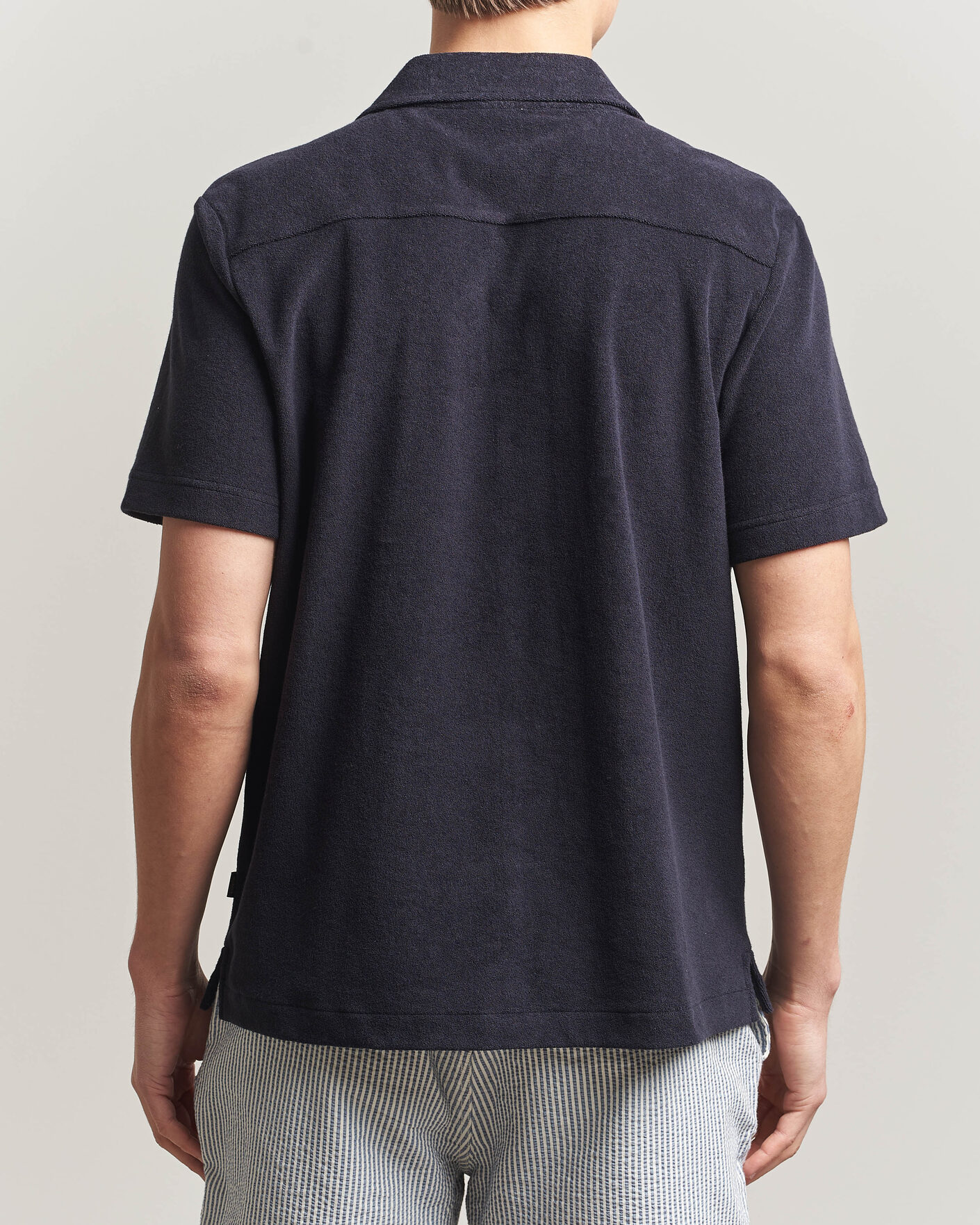 Herre | Polotrøjer | Morris | Lily Terry Shirt Navy