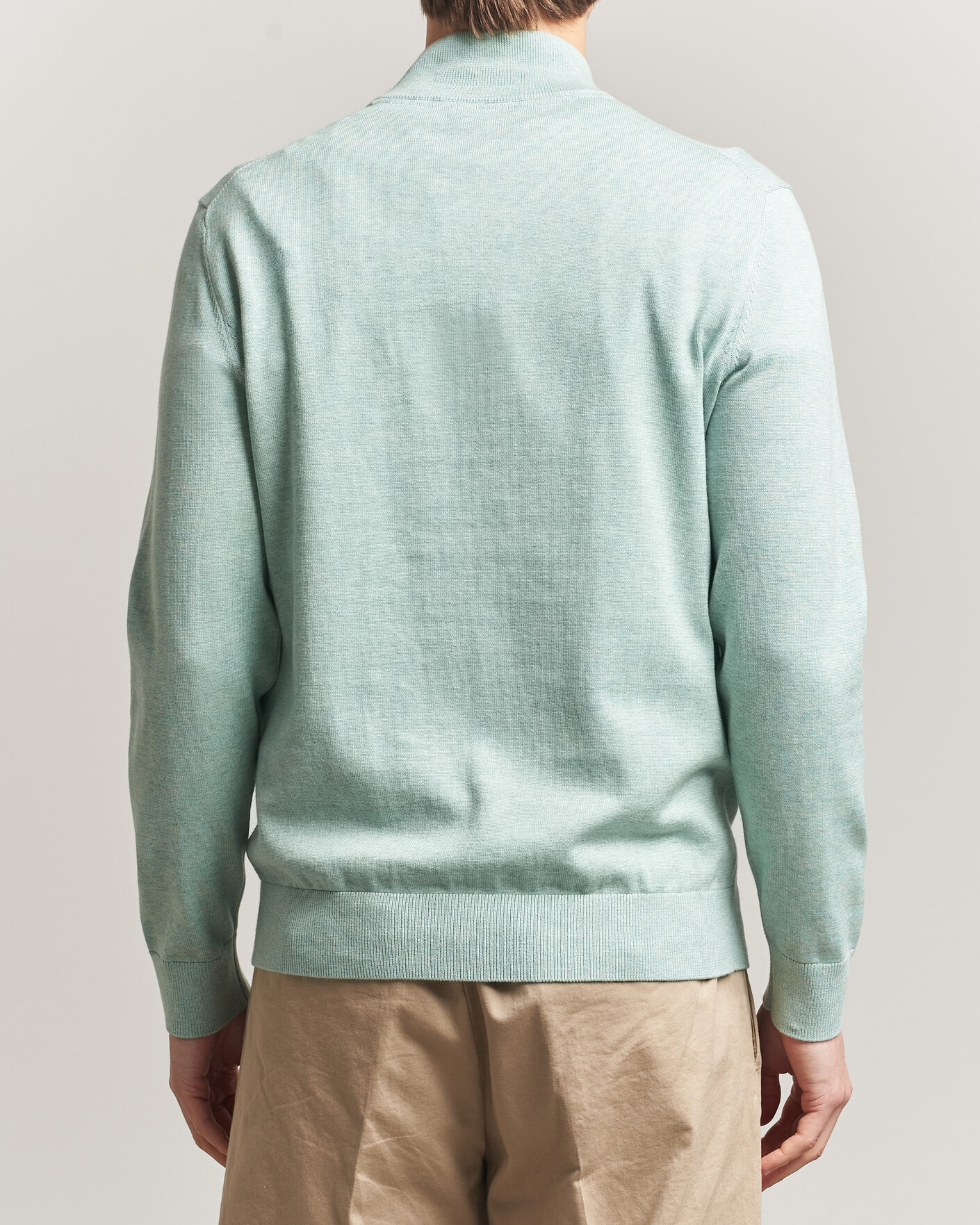Herre | Trøjer | Morris | Riley Half-Zip Green