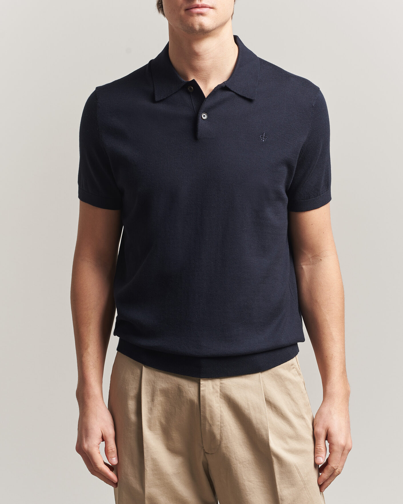 Herre | Polotrøjer | Morris | Riley Short Sleeve Polo Navy