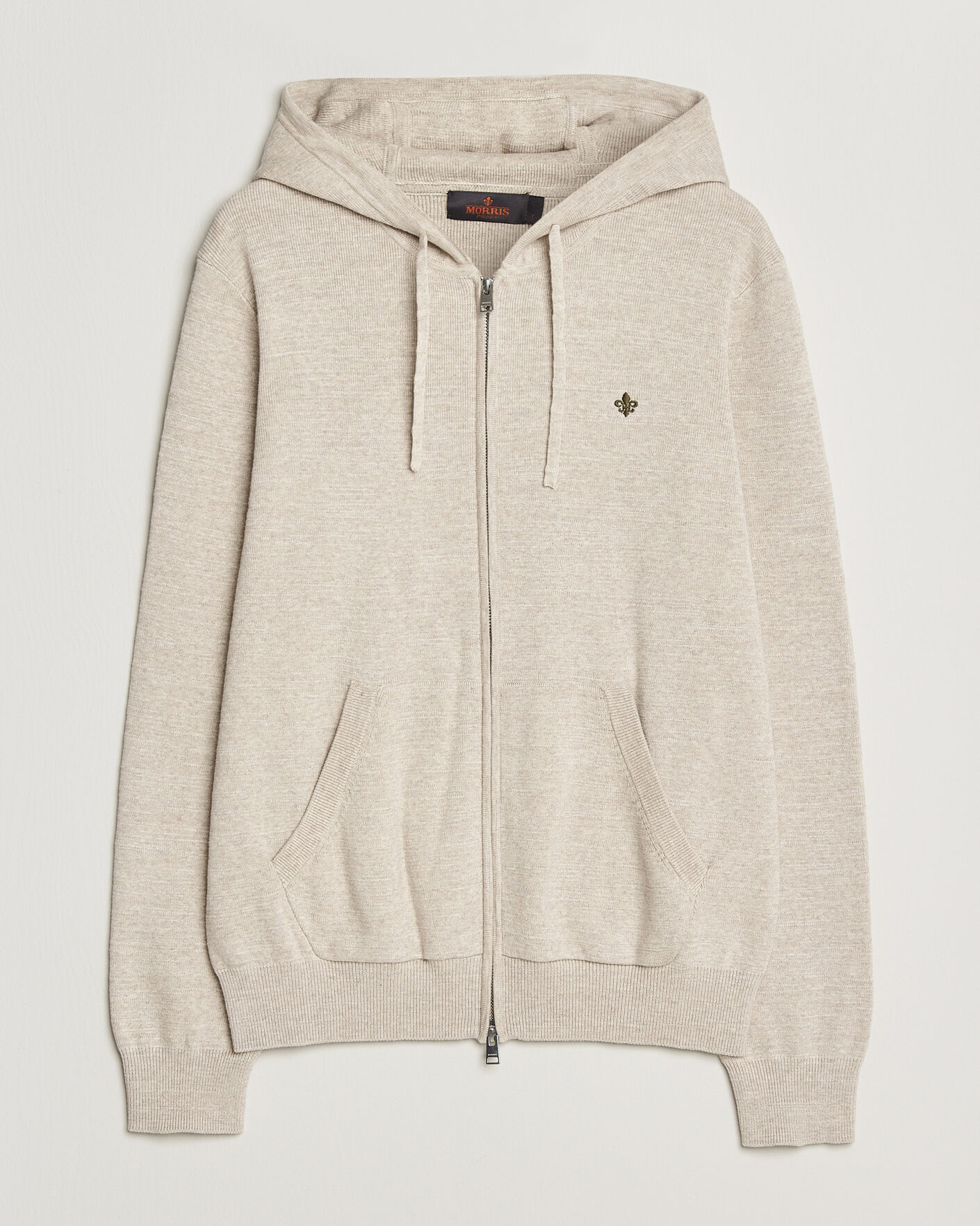 Herre | Trøjer | Morris | Randall Full-Zip Hoodie Khaki