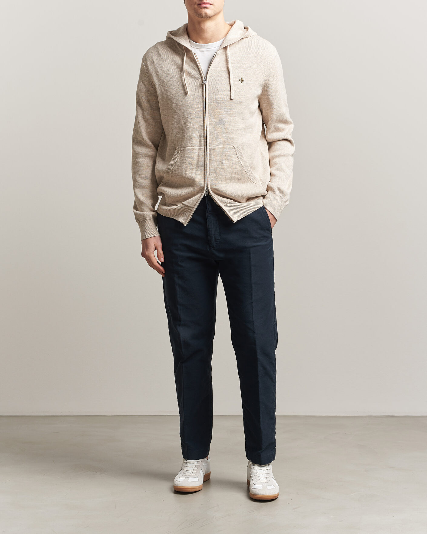 Herre | Trøjer | Morris | Randall Full-Zip Hoodie Khaki