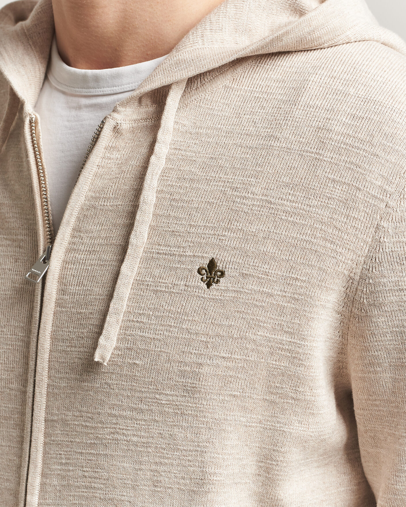 Herre | Trøjer | Morris | Randall Full-Zip Hoodie Khaki
