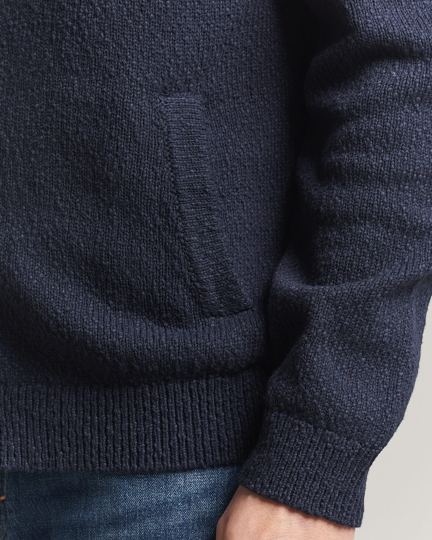 Herre | Trøjer | Morris | Windham Button Cardigan Navy