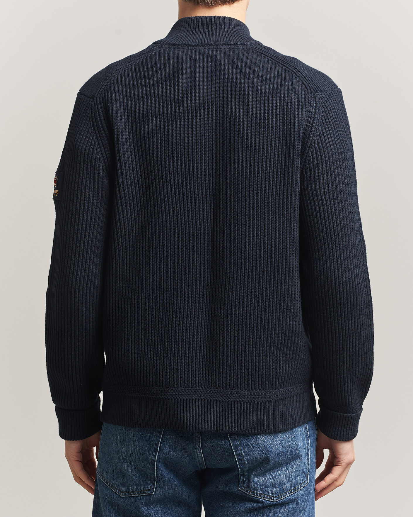 Herre | Trøjer | Morris | Brenton Full-Zip Cardigan Navy