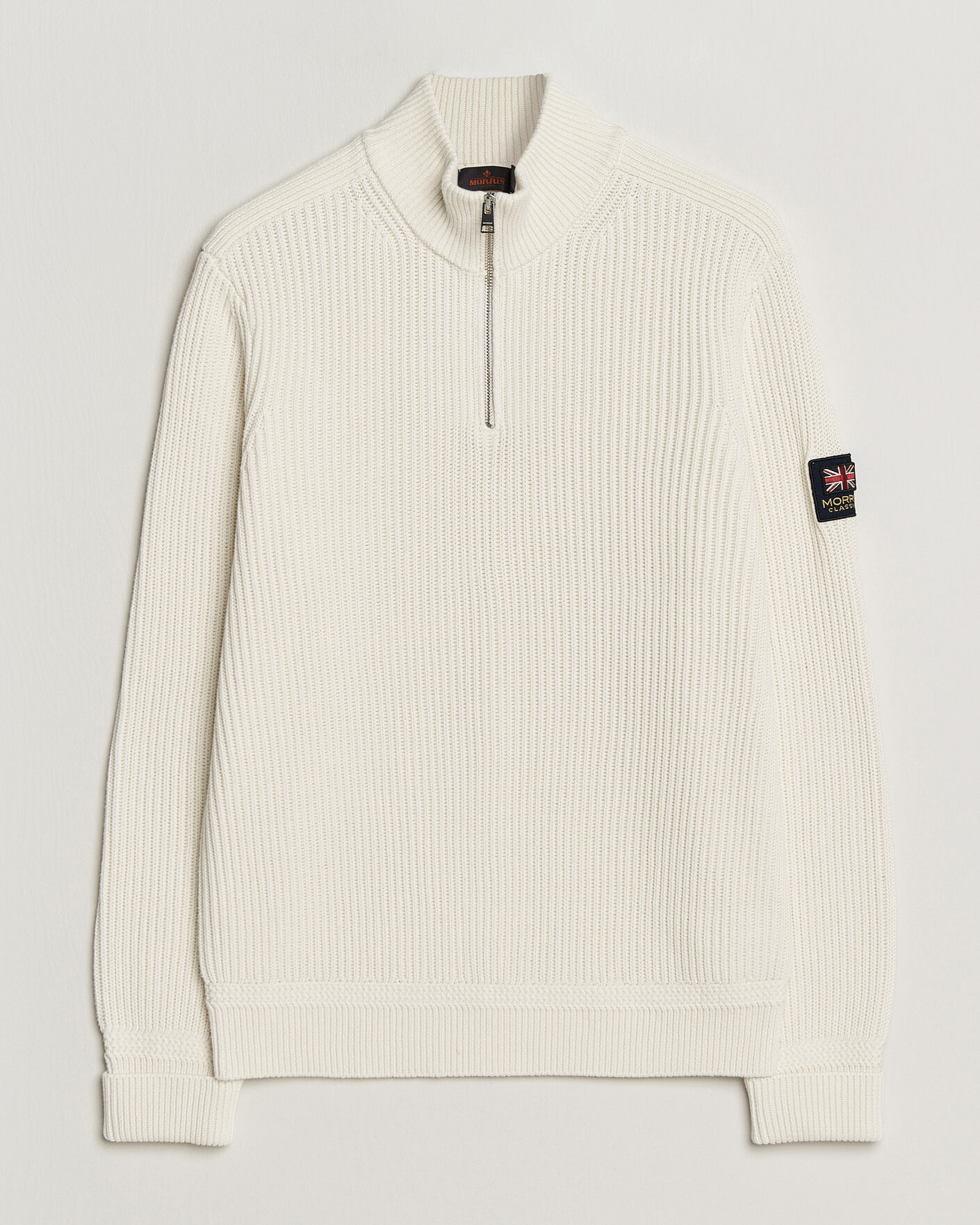 Herre | Trøjer | Morris | Brenton Half-Zip Off White