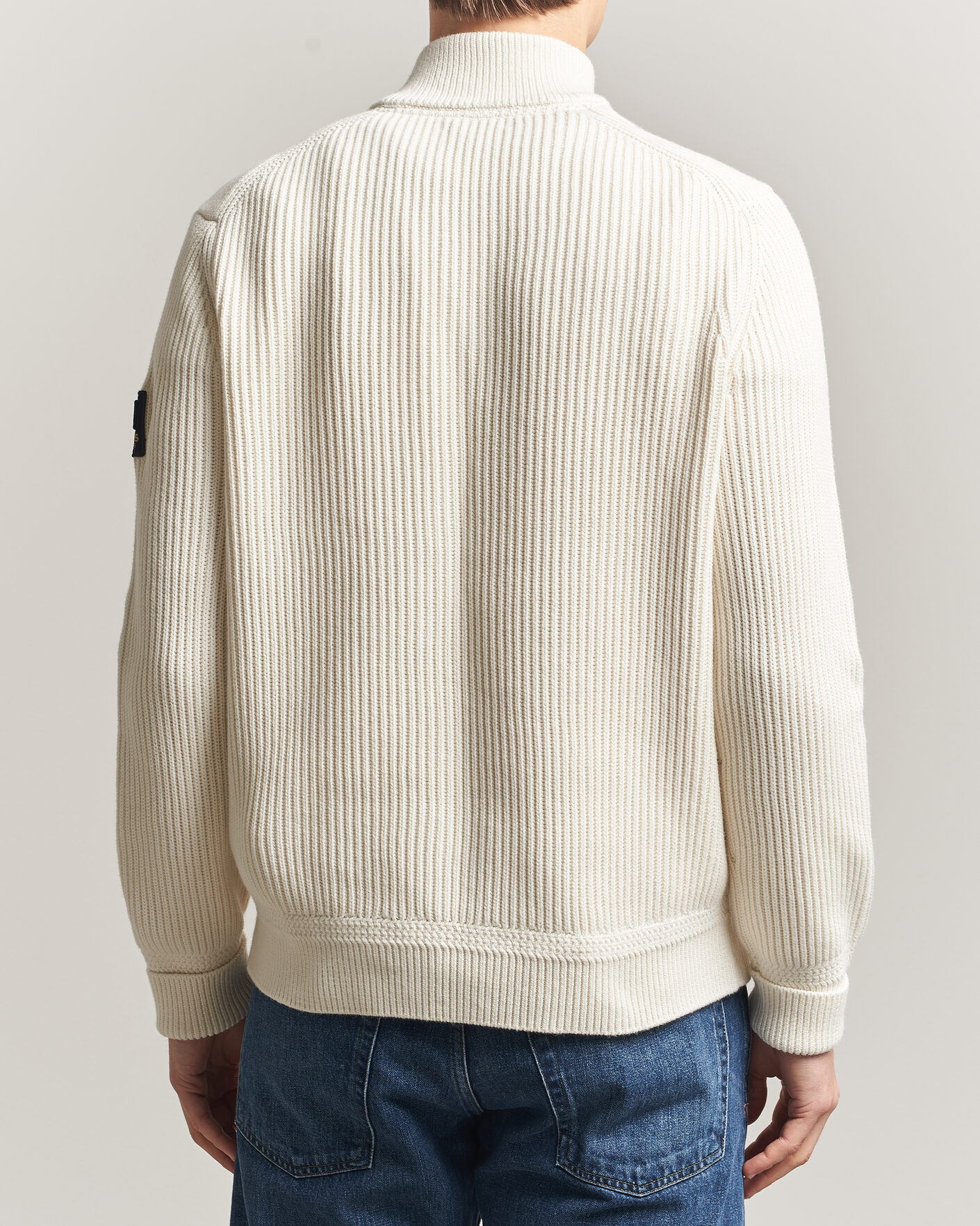 Herre | Trøjer | Morris | Brenton Half-Zip Off White