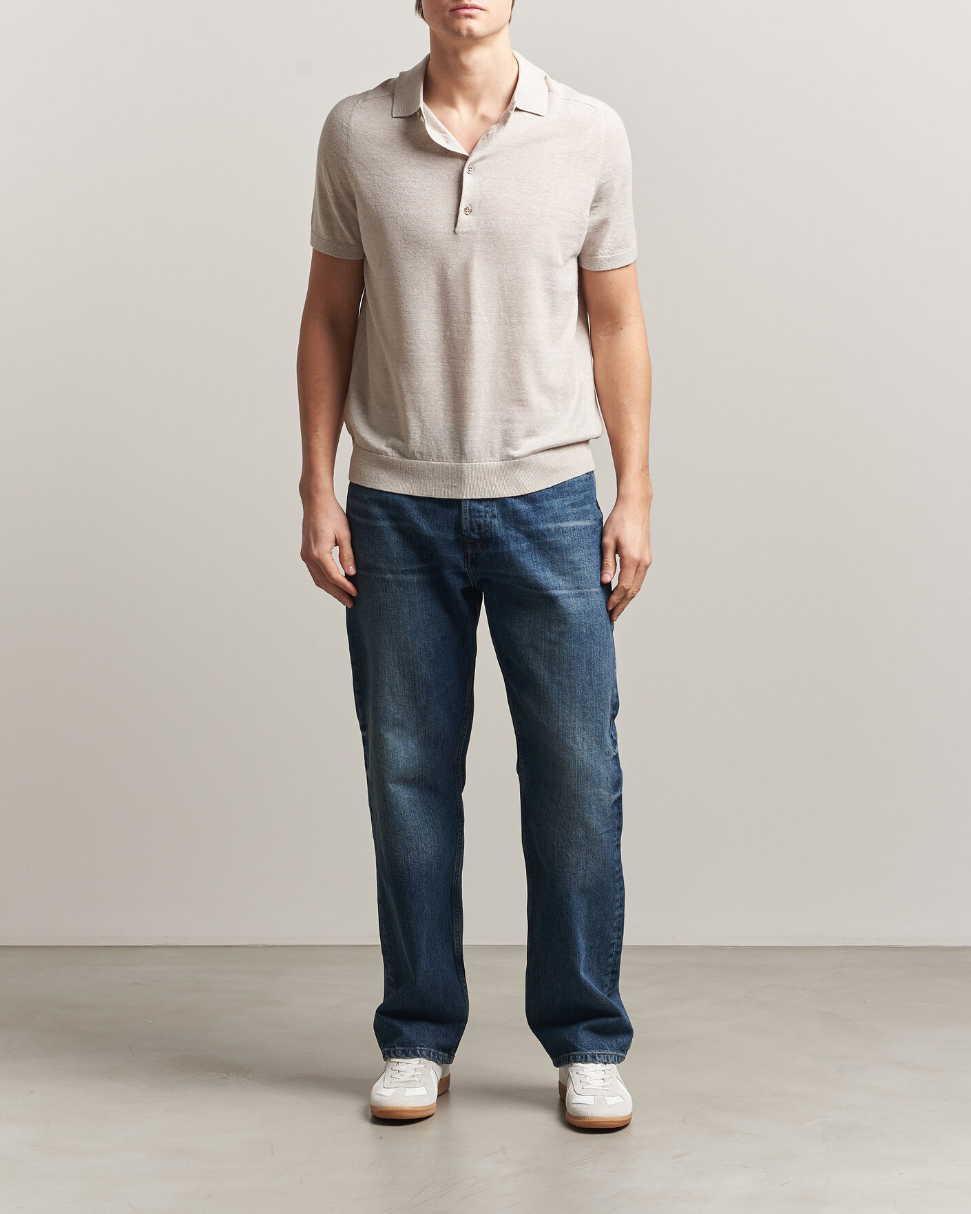 Herre | Polotrøjer | Morris | Colin Short Sleeve Polo Shirt Khaki