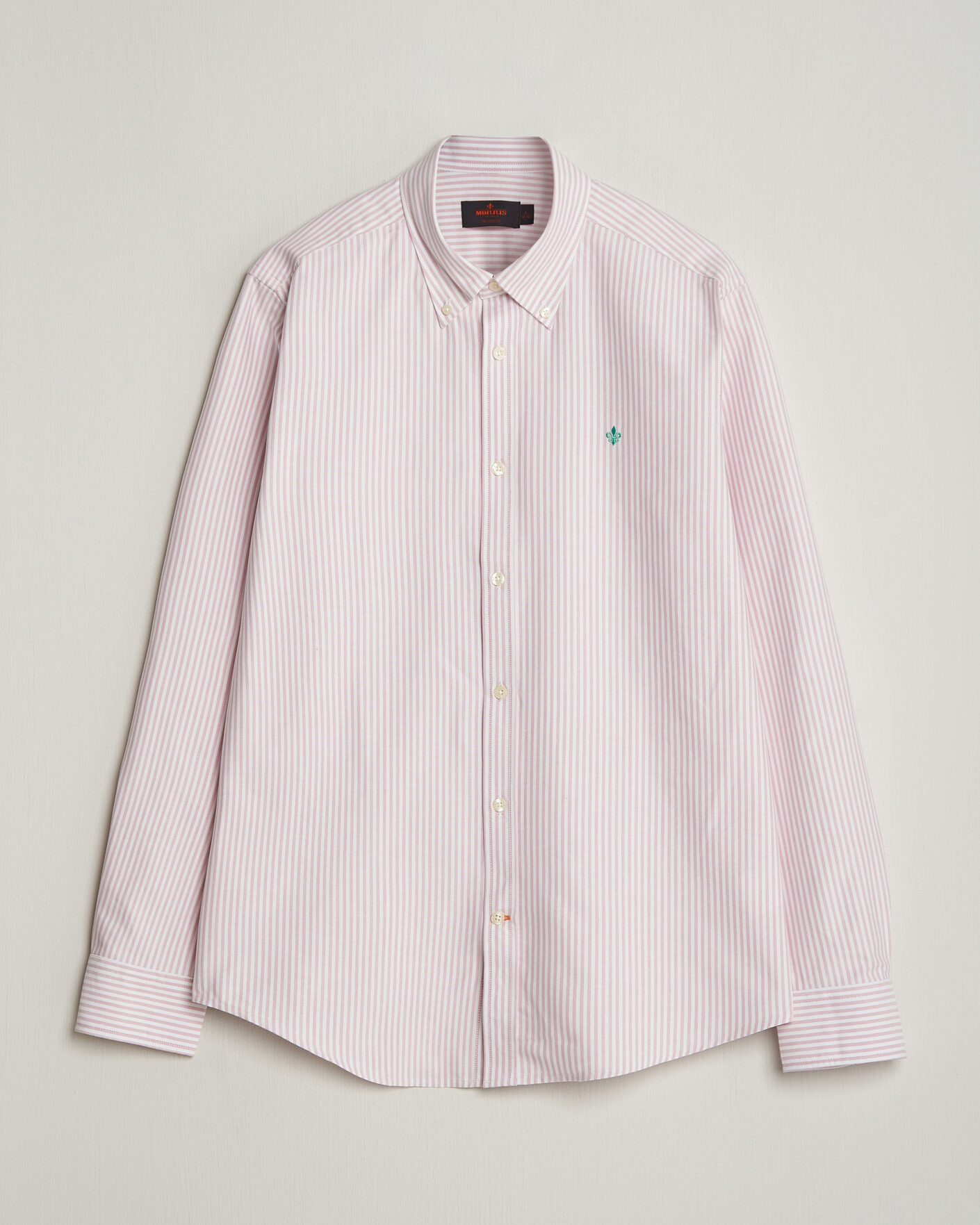 Herre | Skjorter | Morris | Douglas Striped Oxford Shirt Pink