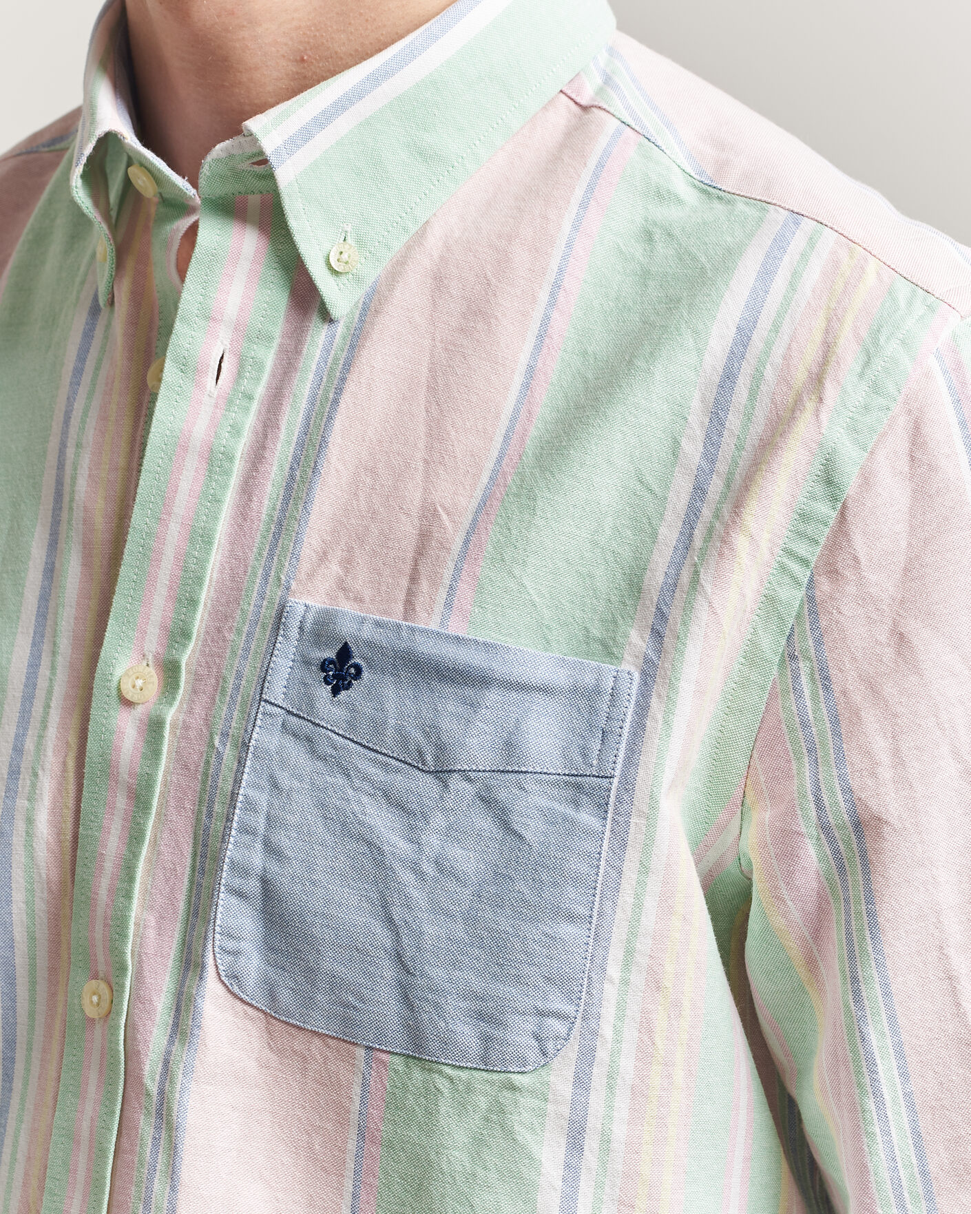 Herre | Skjorter | Morris | Happy Oxford Shirt Multi