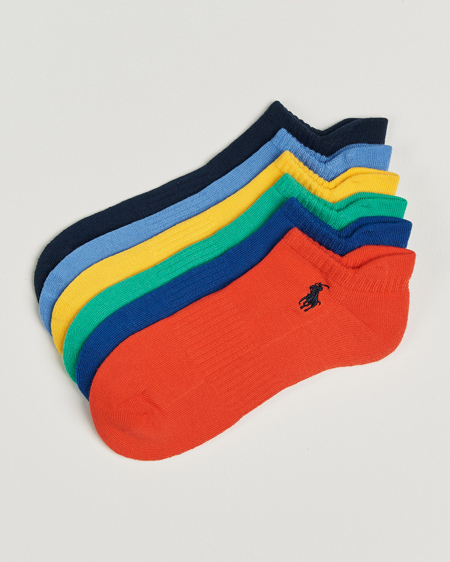 Herre | Undertøj | Polo Ralph Lauren | 6-Pack Sneaker Sock Multi