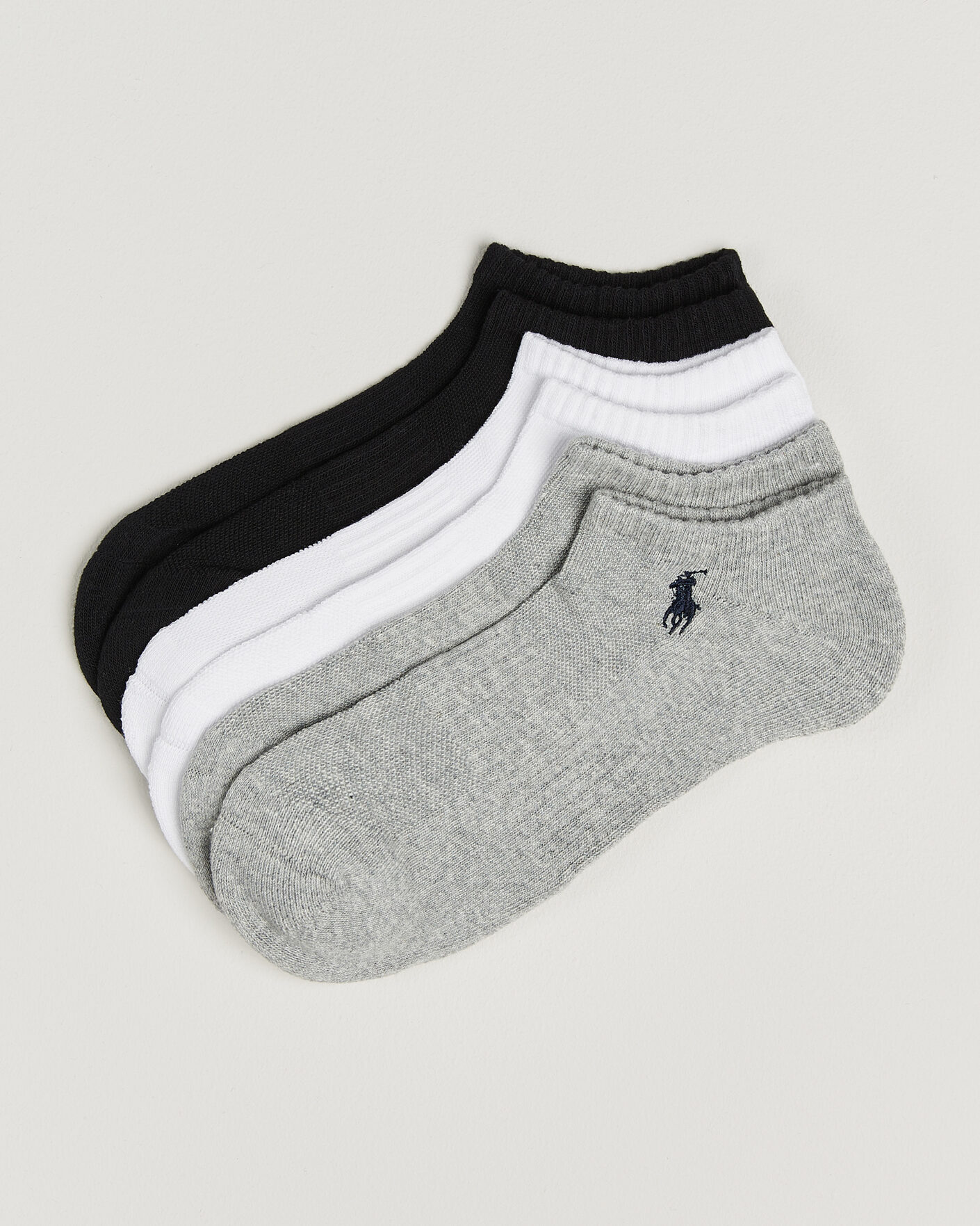 Herre | Undertøj | Polo Ralph Lauren | 6-Pack Sneaker Sock Grey