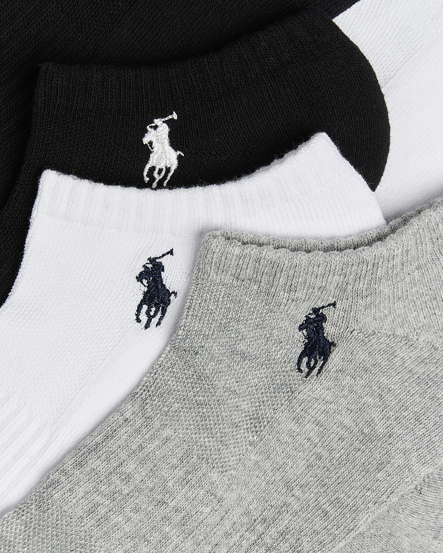 Herre | Undertøj | Polo Ralph Lauren | 6-Pack Sneaker Sock Grey