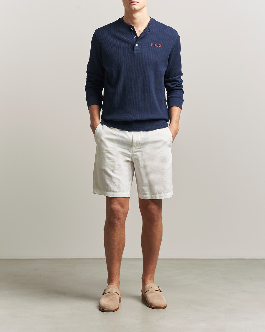 Herre | Pyjamas & Morgenkåber | Polo Ralph Lauren | Waffle Henley Loungewear Cruise Navy