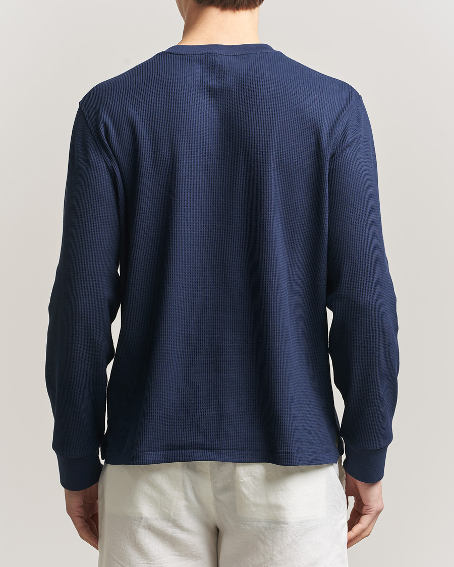 Herre | Pyjamas & Morgenkåber | Polo Ralph Lauren | Waffle Henley Loungewear Cruise Navy