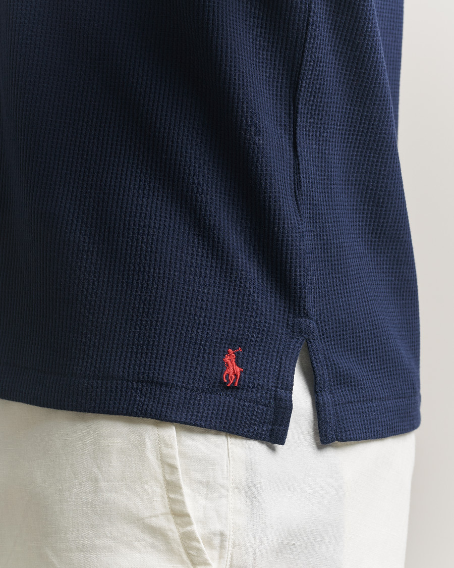 Herre | Pyjamas & Morgenkåber | Polo Ralph Lauren | Waffle Henley Loungewear Cruise Navy