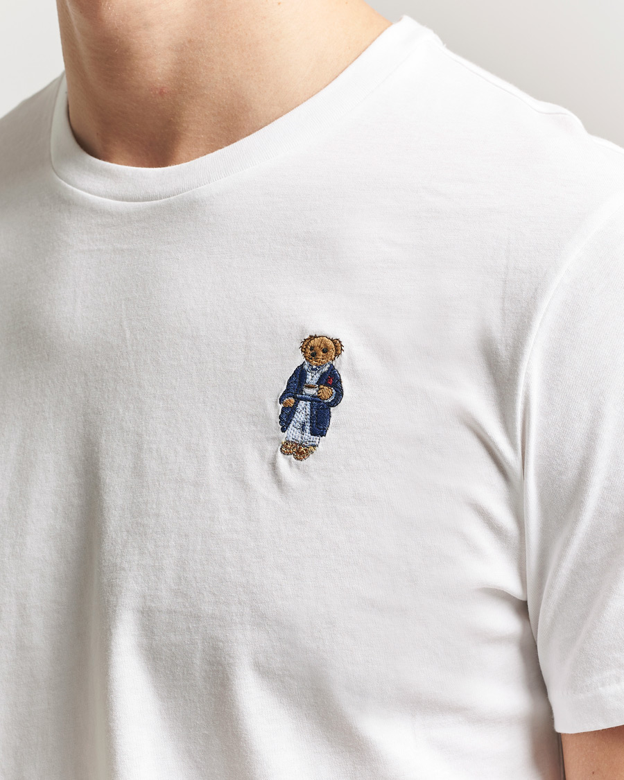 Herre | Pyjamas & Morgenkåber | Polo Ralph Lauren | Cotton Pyjama Set Andrew Stripe/White