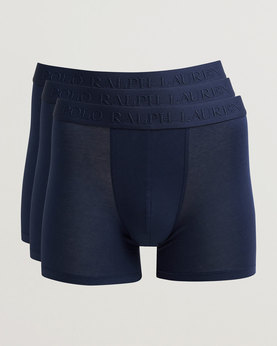 Herre | Undertøj | Polo Ralph Lauren | 3-Pack Boxer Briefs Navy