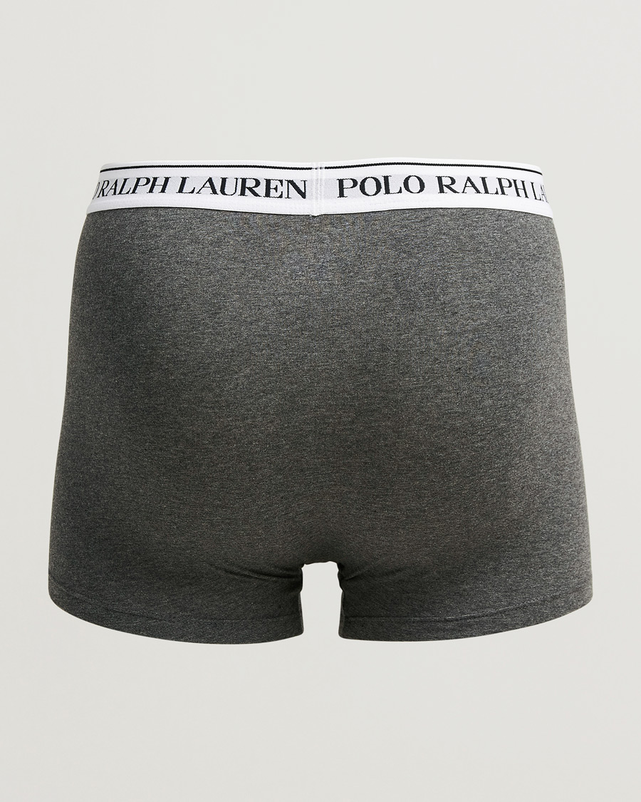 Herre | Undertøj | Polo Ralph Lauren | 3-Pack Trunk White/Grey/Black