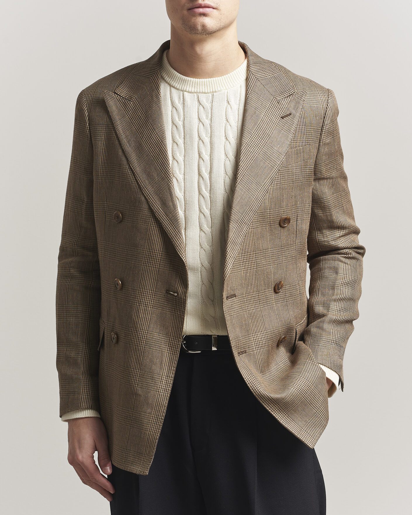Herre | Blazere & jakker | Polo Ralph Lauren | Mini Glenplaid DB Blazer Sage Multi