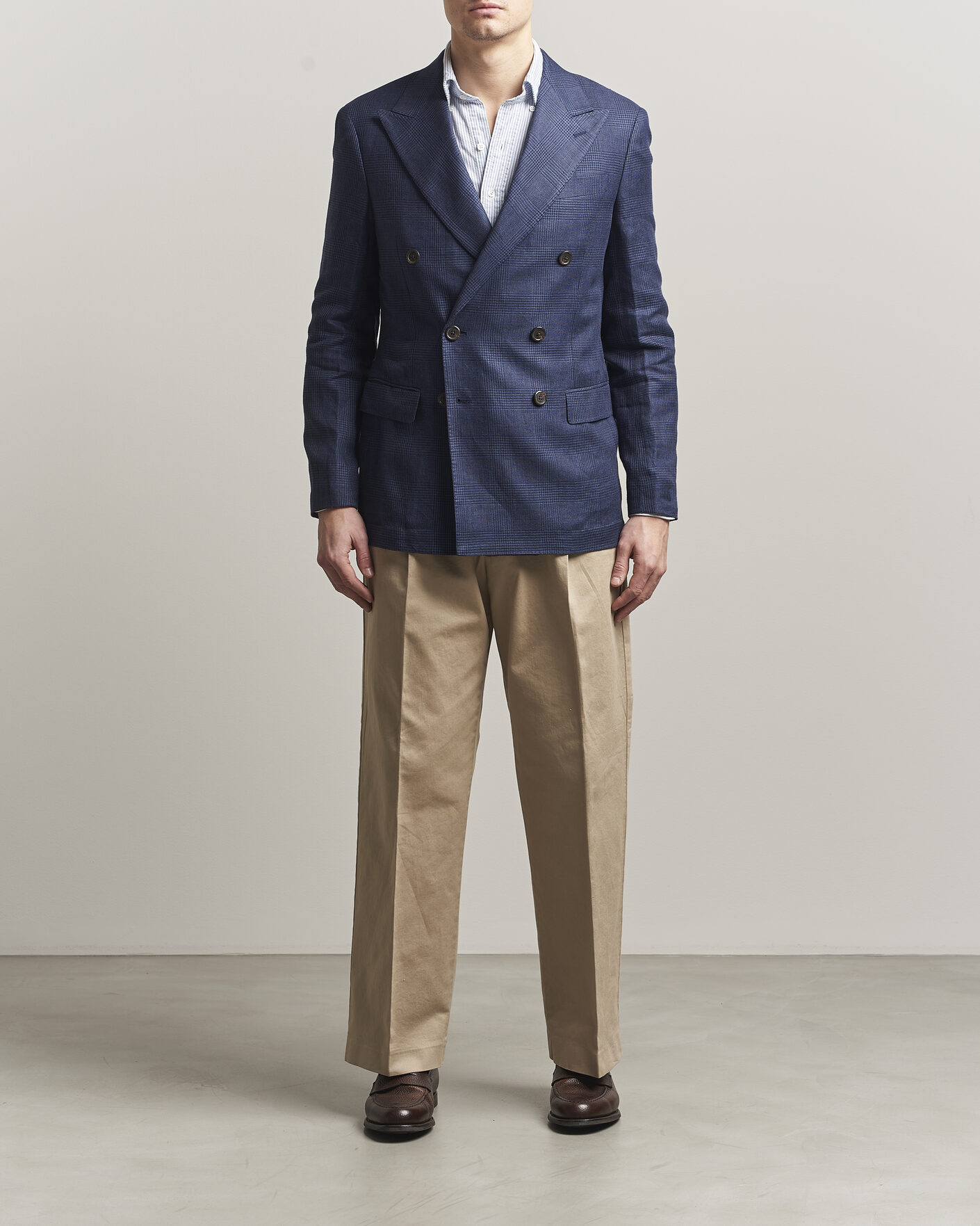 Herre | Blazere & jakker | Polo Ralph Lauren | Mini Glenplaid DB Blazer Spring Navy