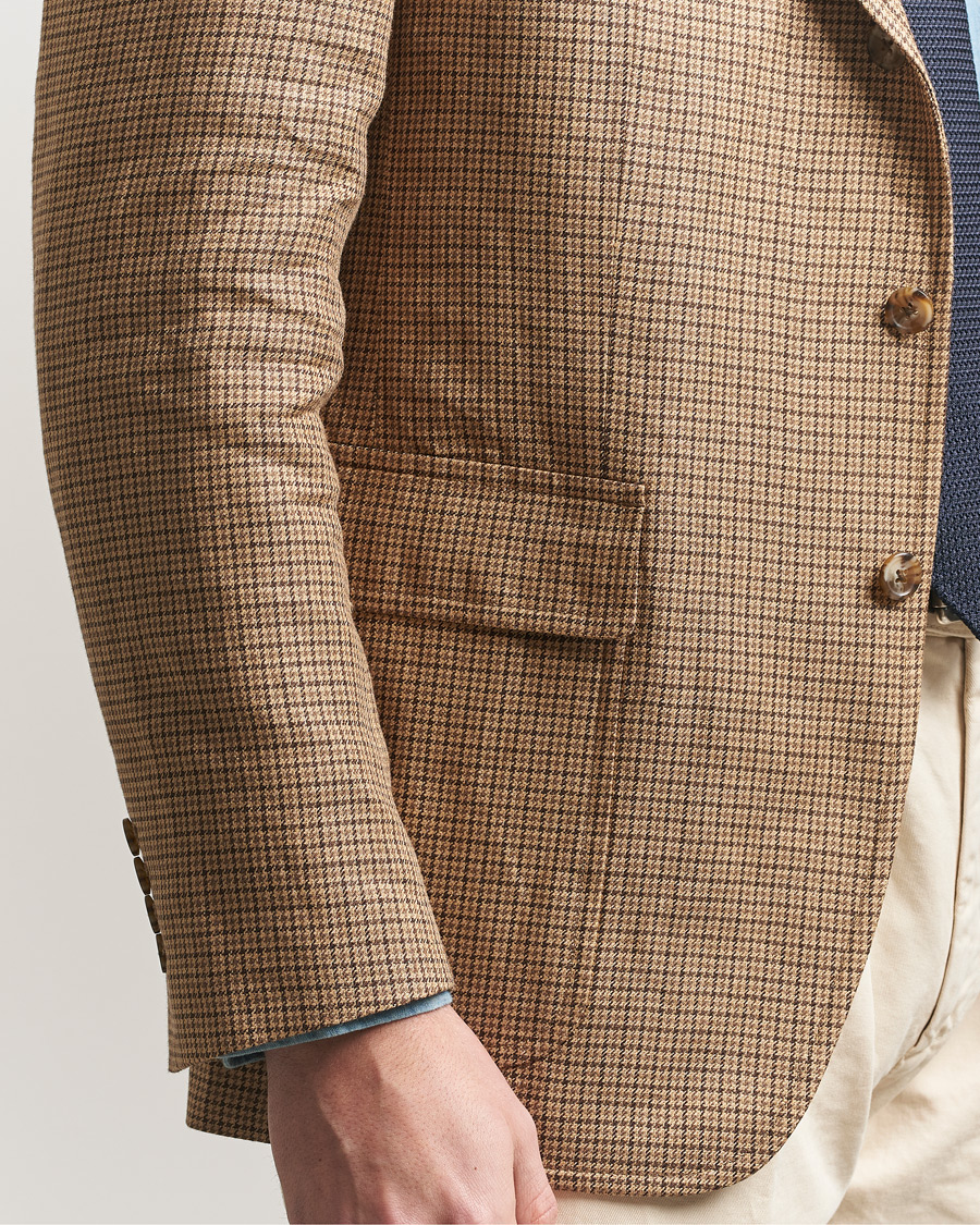 Herre | Blazere & jakker | Polo Ralph Lauren | Mini Guncheck Blazer Camel Multi