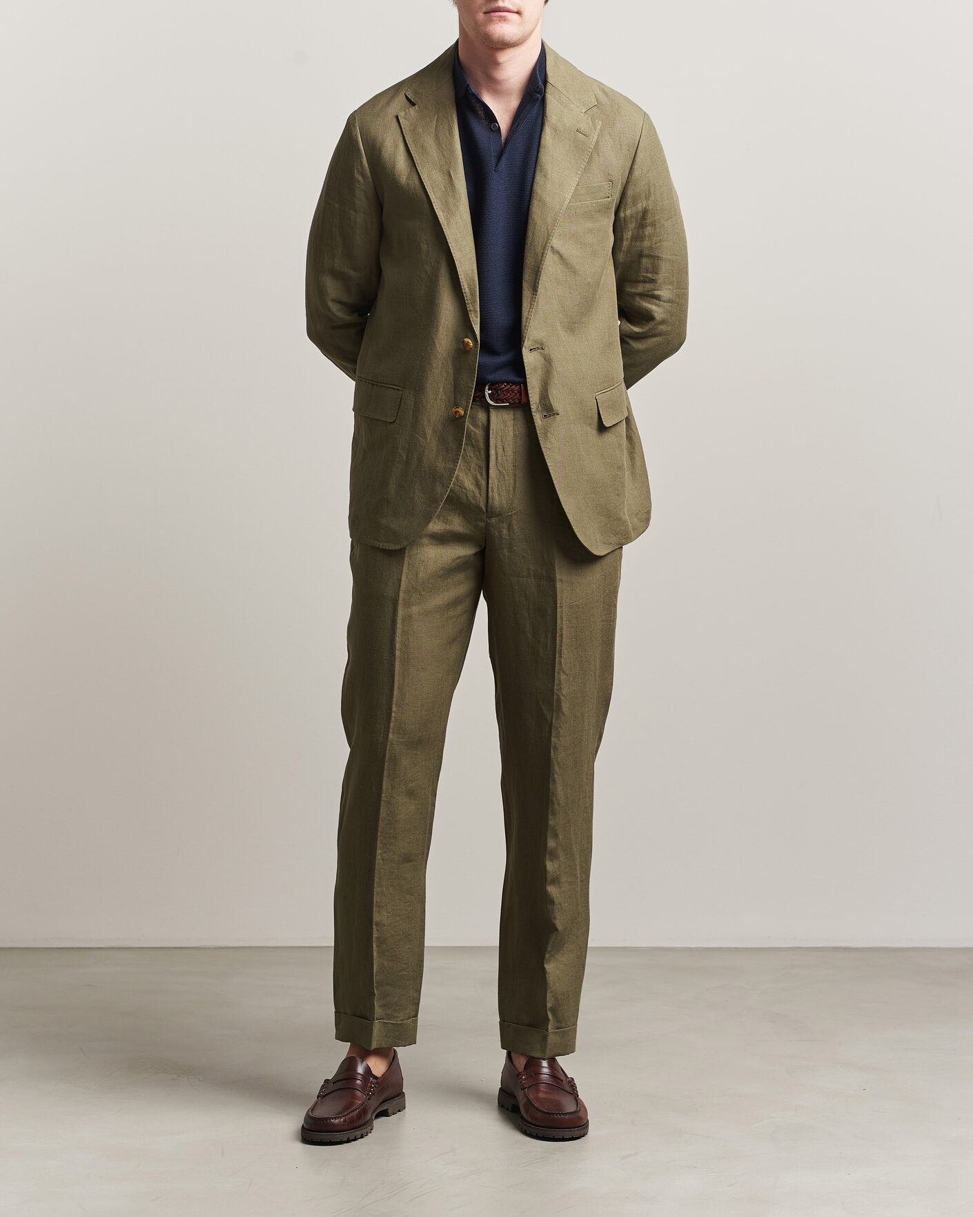 Herre | Blazere & jakker | Polo Ralph Lauren | Linen Sportcoat Basic Olive