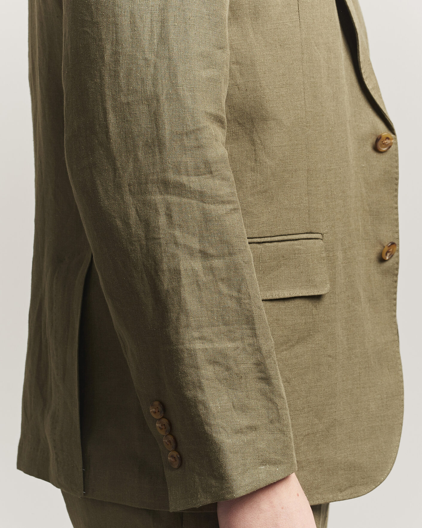 Herre | Blazere & jakker | Polo Ralph Lauren | Linen Sportcoat Basic Olive