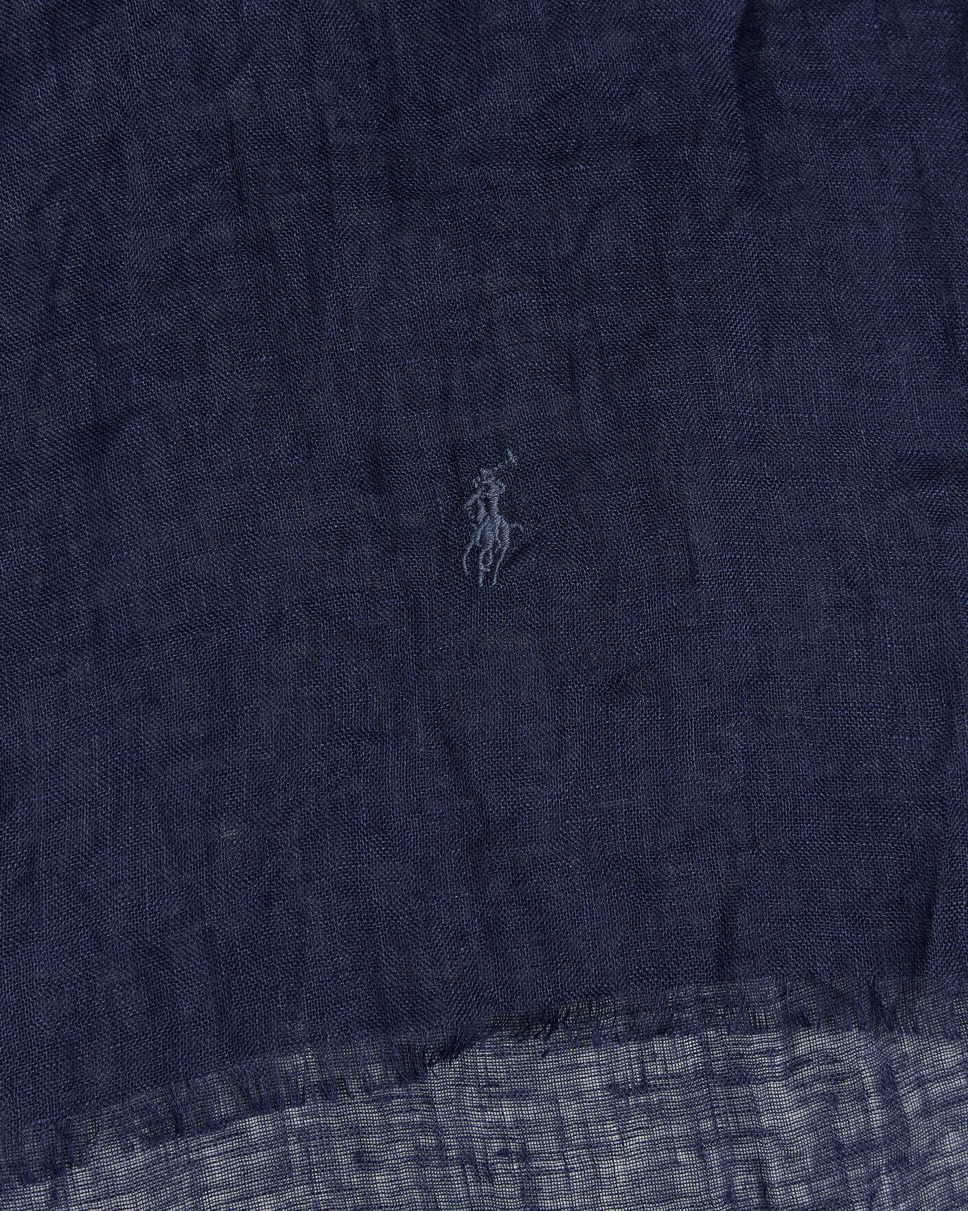 Herre | Tørklæde | Polo Ralph Lauren | Linen Scarf Newport Navy