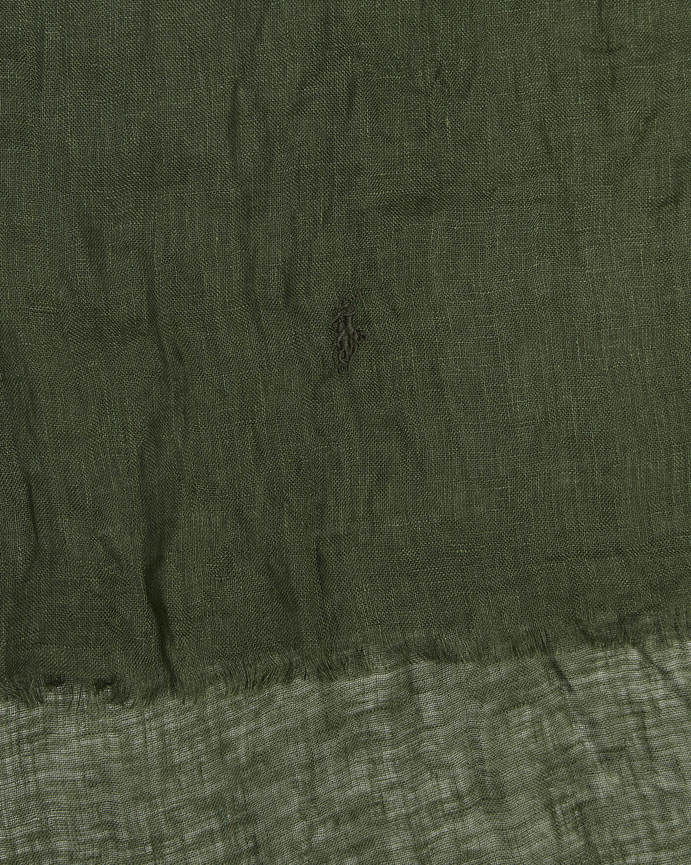 Herre | Tørklæde | Polo Ralph Lauren | Linen Scarf Supply Olive
