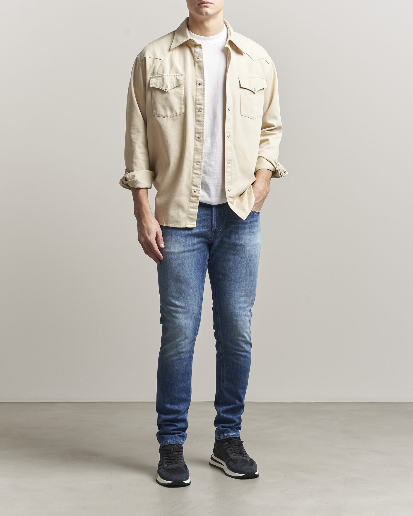 Herre | Jeans | Dondup | George Jeans Medium Blue