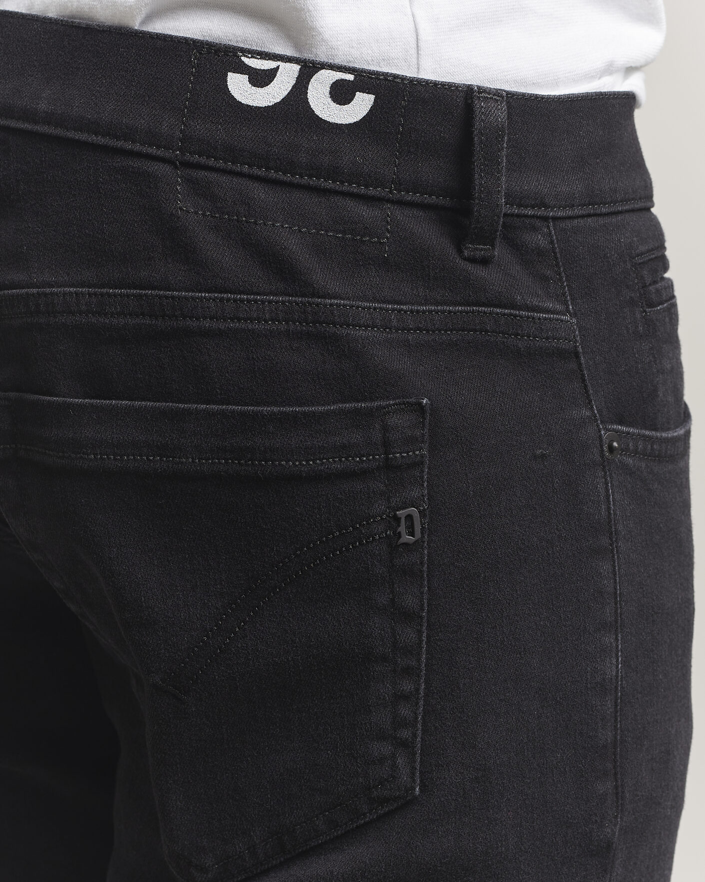 Herre | Jeans | Dondup | George Jeans Washed Black
