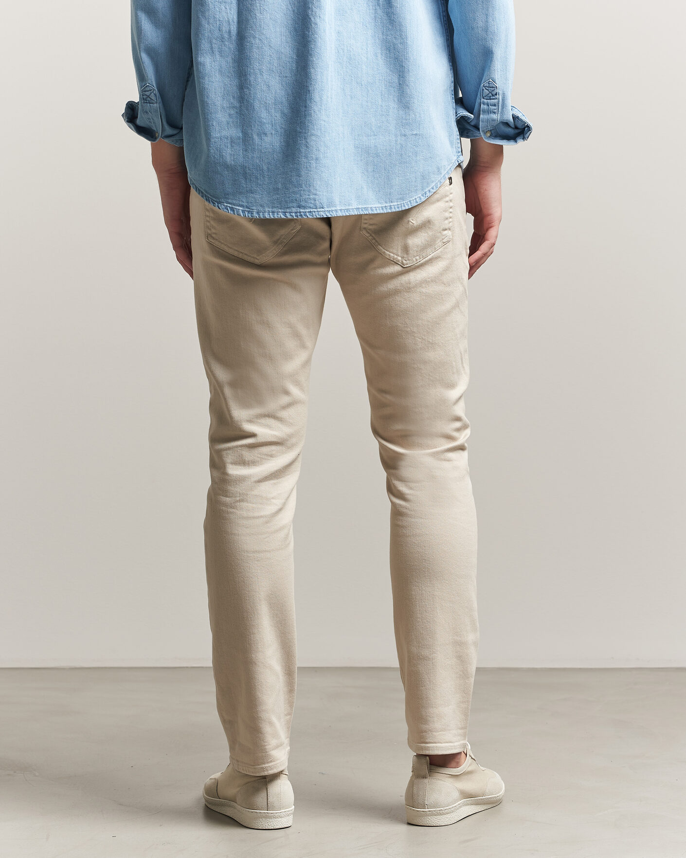 Herre | Jeans | Dondup | George Bullstretch 5-Pocket Pants Beige