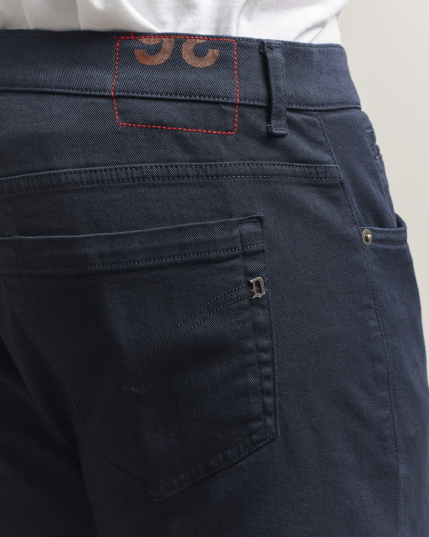 Herre | Bukser | Dondup | George Bullstretch 5-Pocket Pants Navy