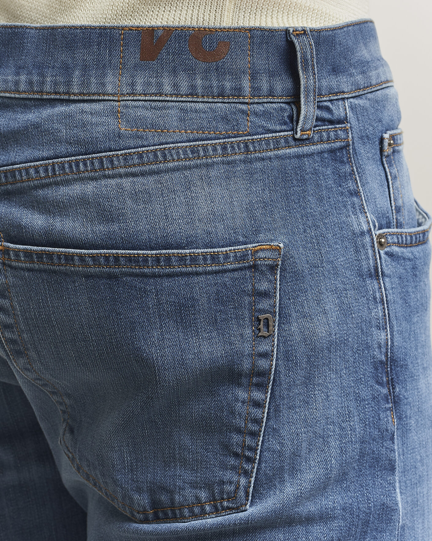 Herre | Jeans | Dondup | Icon Regular Fit Jeans Medium Blue