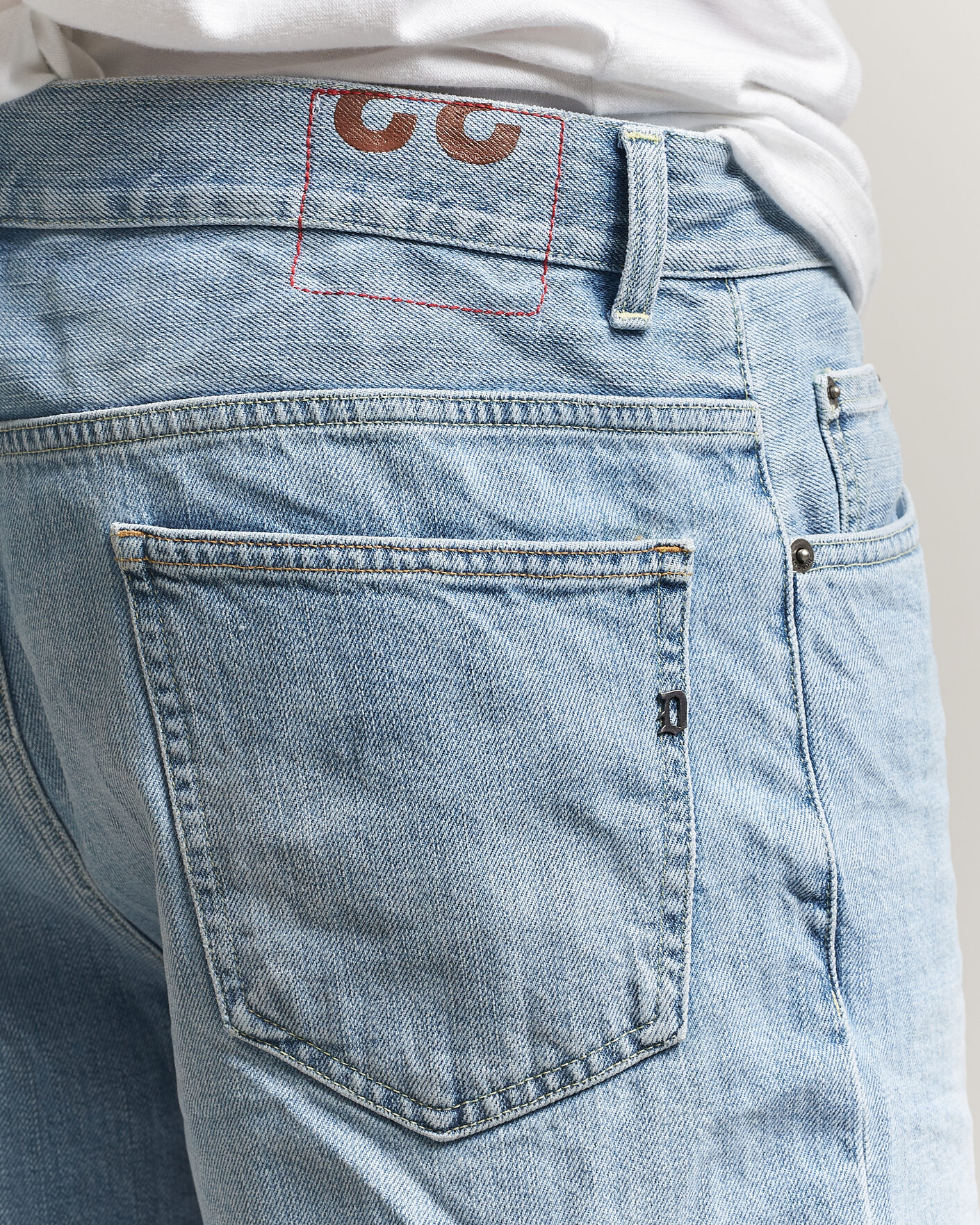 Herre | Shorts | Dondup | Tony Denim Shorts Light Blue