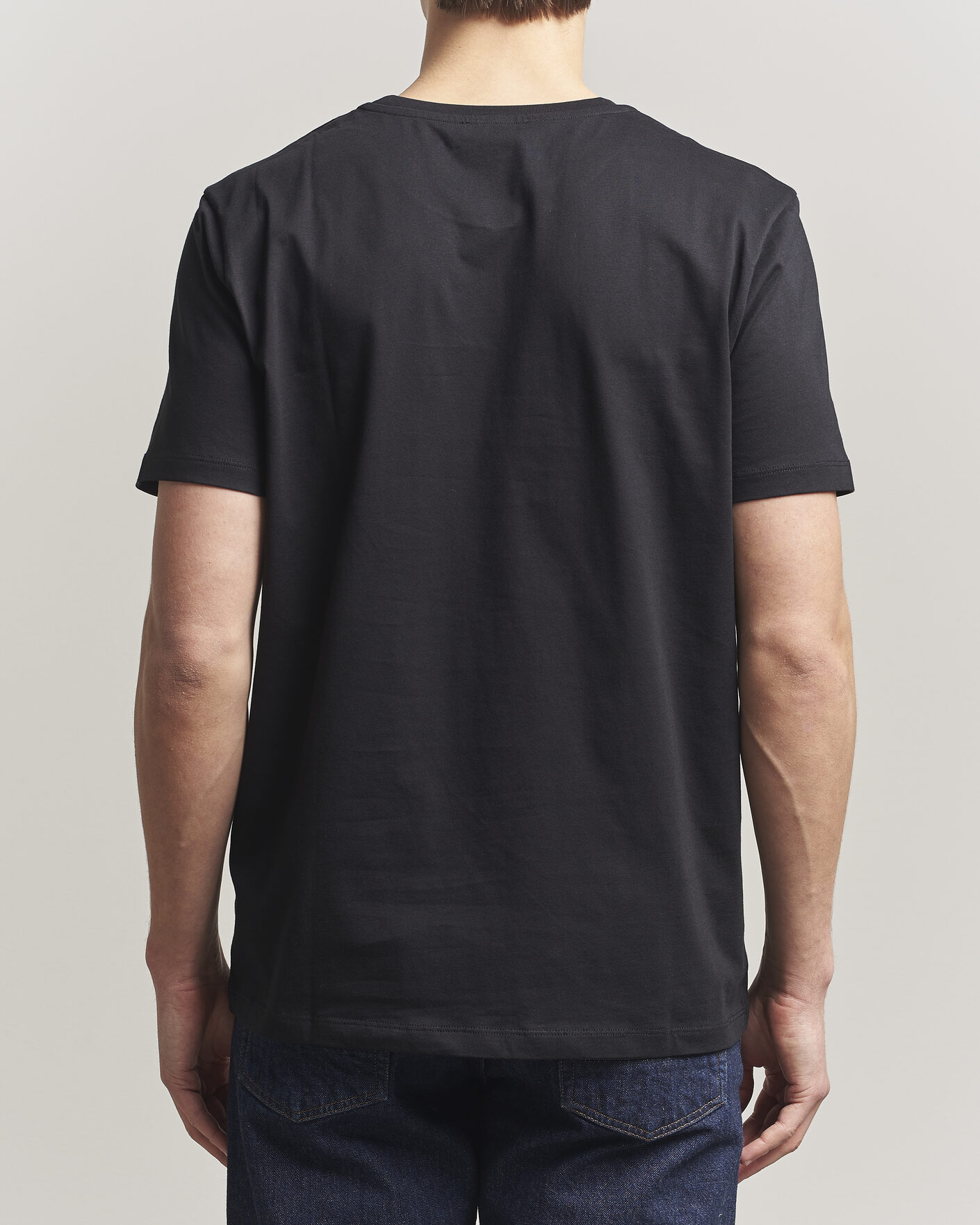 Herre | T-Shirts | Dondup | Logo Crew Neck T-Shirt Black