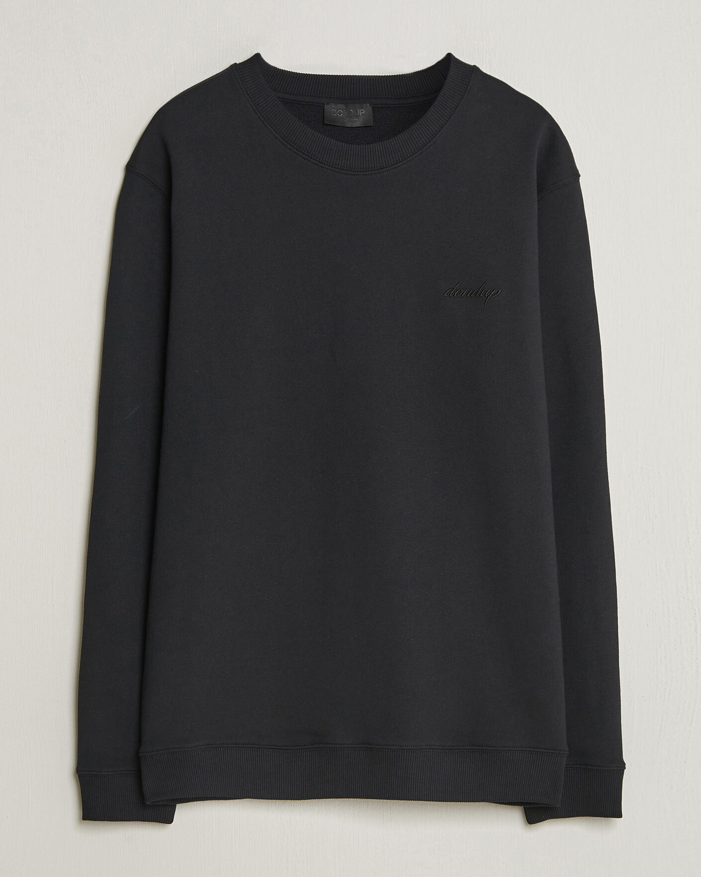 Herre | Trøjer | Dondup | Logo Crew Neck Sweatshirt Black