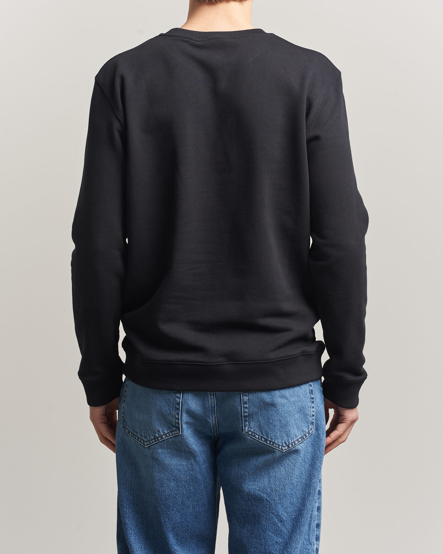 Herre | Trøjer | Dondup | Logo Crew Neck Sweatshirt Black