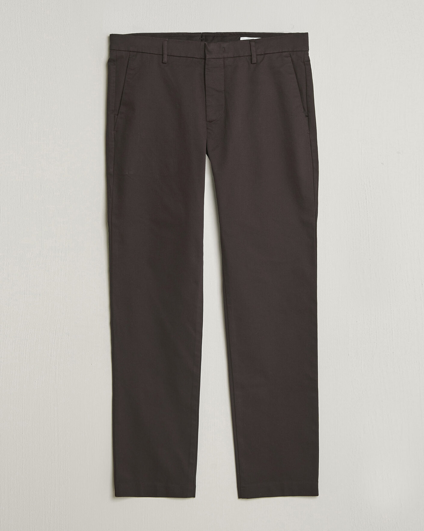 Herre | Bukser | NN07 | Theo Regular Fit Stretch Chinos Deep Truffle