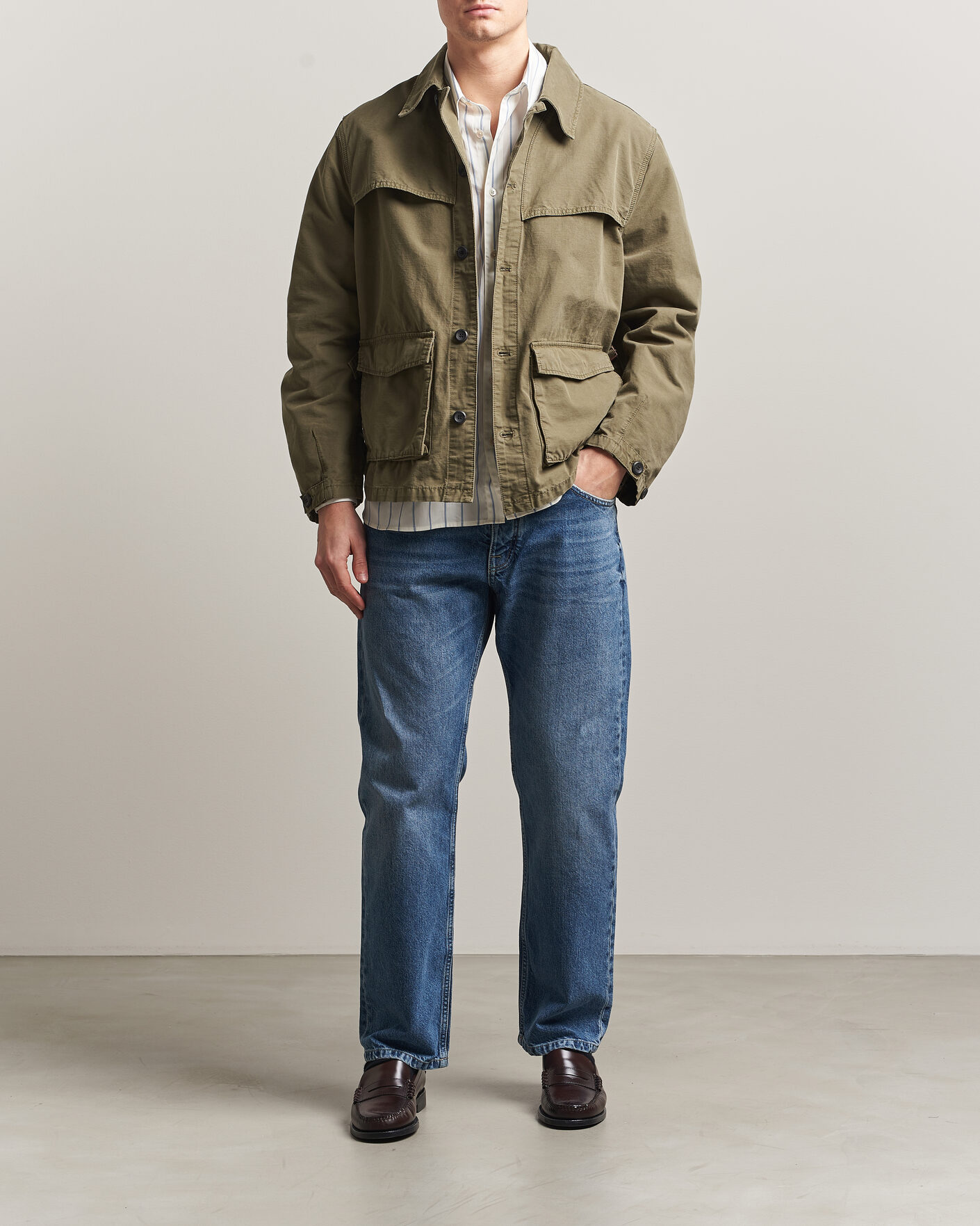 Herre | Bukser | NN07 | Sonny Regular Fit Jeans Blue Distressed