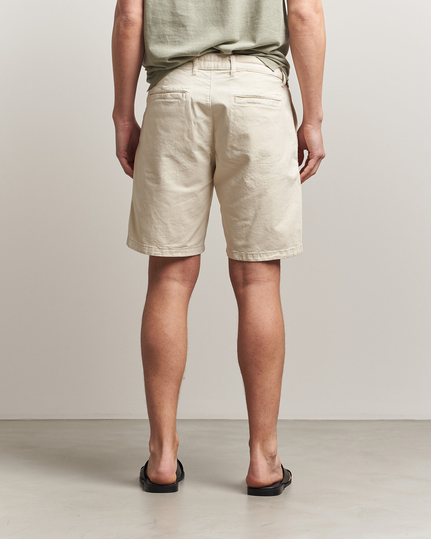 Herre | Shorts | NN07 | Aden Regular Fit Chino Shorts Ivory