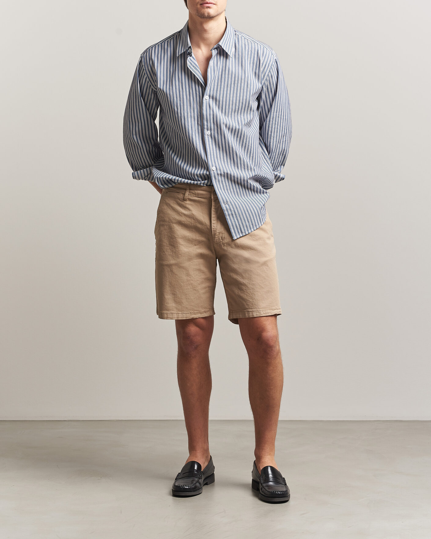 Herre | Shorts | NN07 | Aden Regular Fit Chino Shorts Desert Khaki