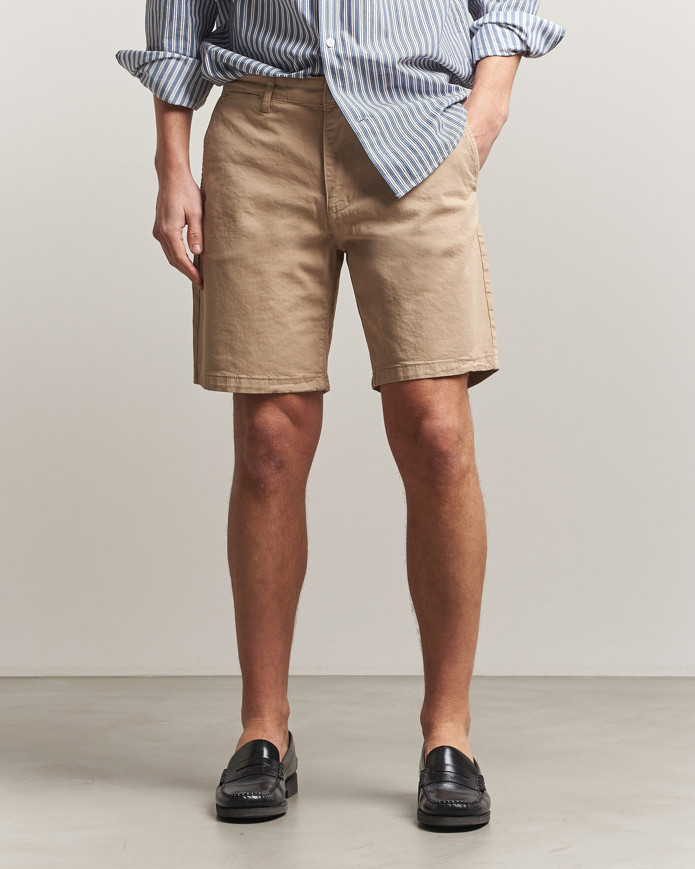 Herre | Shorts | NN07 | Aden Regular Fit Chino Shorts Desert Khaki