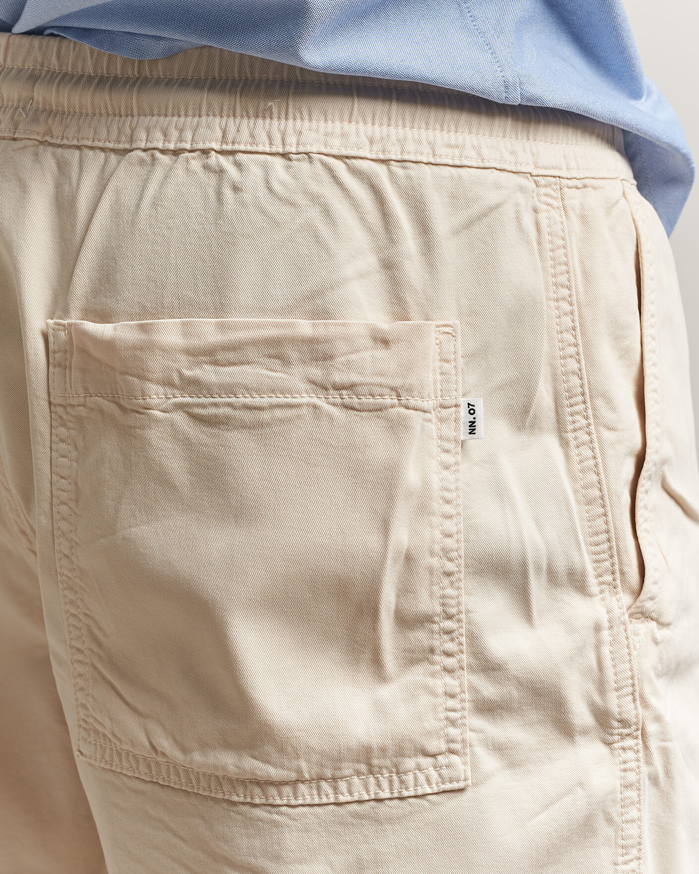 Herre | Shorts | NN07 | Gregor Drawstring Shorts Ivory