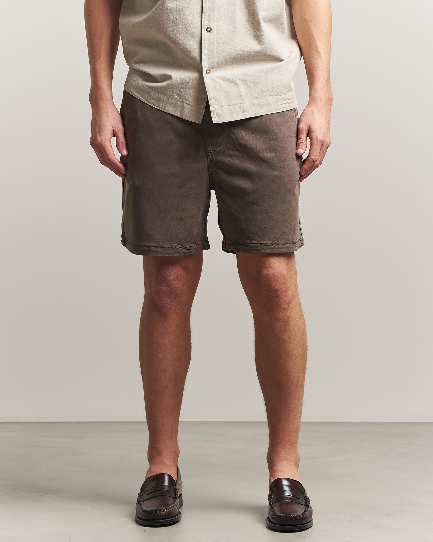 Herre | Shorts | NN07 | Gregor Drawstring Shorts Mable Husk