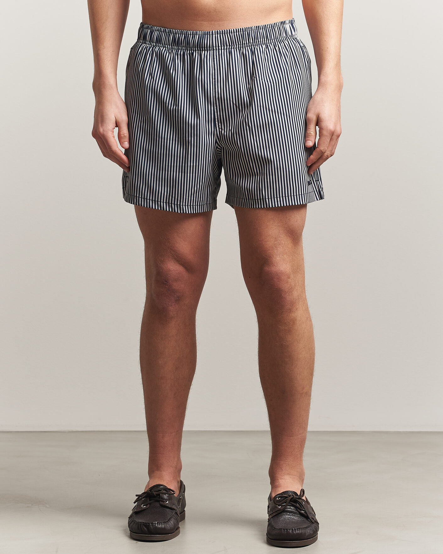 Herre | Badebukser | NN07 | Holiday Swimshorts Navy/White