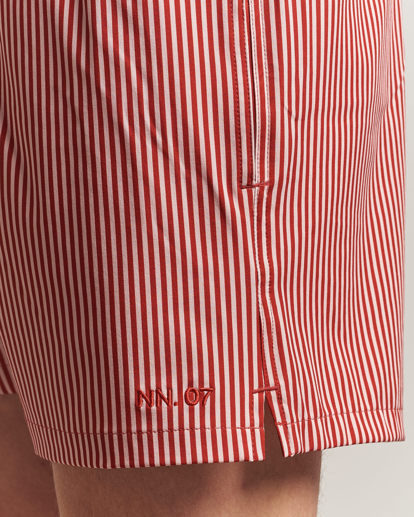 Herre | Badebukser | NN07 | Holiday Swimshorts Red/White