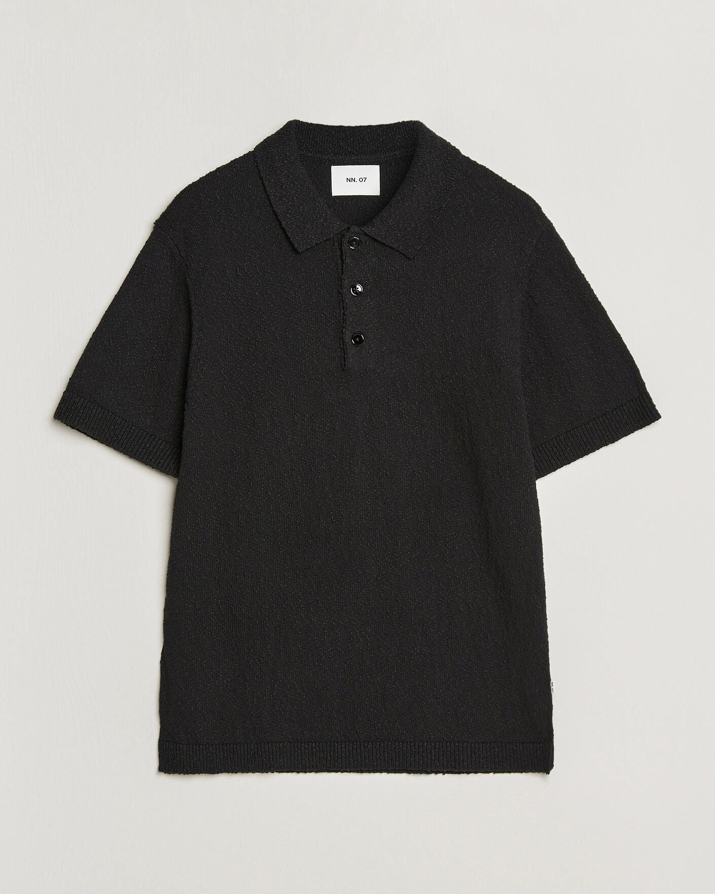 Herre | Polotrøjer | NN07 | Randy Knitted Polo Black