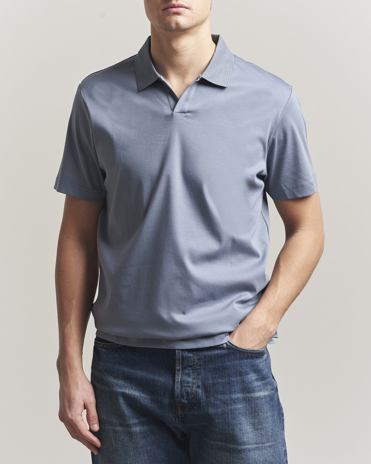 Herre | Polotrøjer | NN07 | Paul Polo Stone Blue